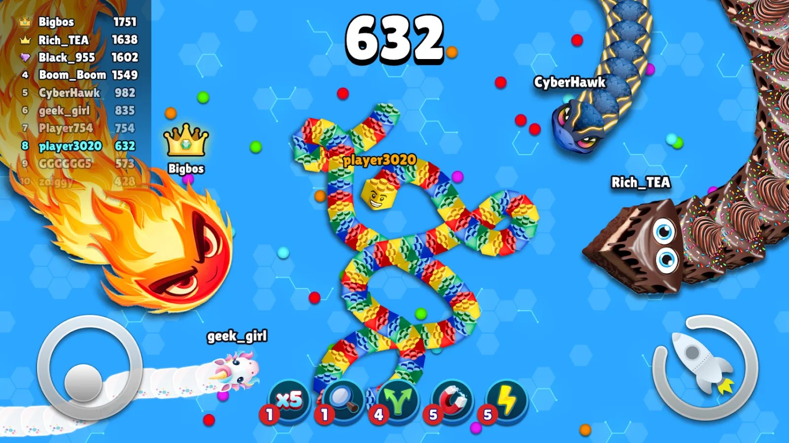 Snakes Zone .io screenshot 3