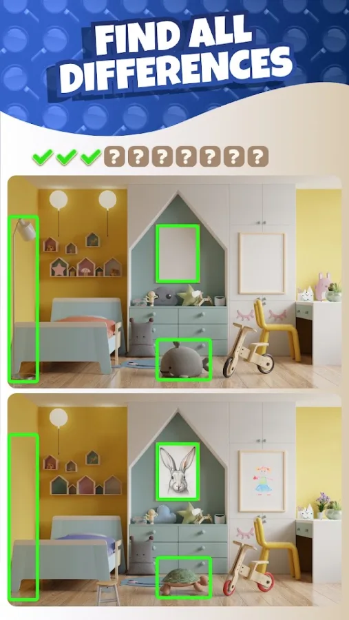 Spot HD Differences gameplay screenshot